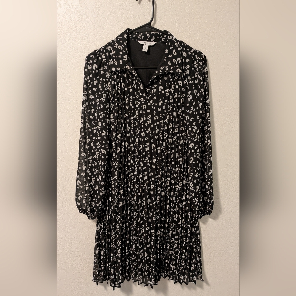 Nine West Black and White Floral Dress - Picture 2 of 8